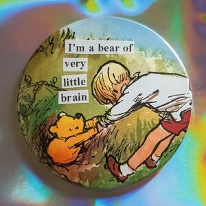 Classic Pooh Handmade Vintage 2.25" Button 5/$20 or 10/$30